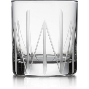 11 onces fabriqués à la main en cristal clair <span class=keywords><strong>coupe</strong></span> Cocktails Structure roches verres Double gobelet en verre à l'<span class=keywords><strong>ancienne</strong></span> - Product Image 1