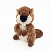 Mignon Vente en gros Jouets en peluche animaux de simulation personnalisés Jouets de marmotte pour garçons et filles avec lesquels dormir