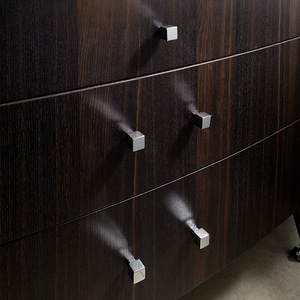 <b>Chrome</b> Plated Brass Square <b>Cabinet</b> Knob Magnetic Furniture <b>Handle</b> Drawer Pull Wardrobe Hardware - Product Image 6