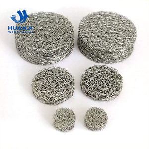 Compressed Knitted <b>Wire</b> <b>Mesh</b> 0.15 0.12 0.1mm Nickel/Stainless Steel Compressed Knitted <b>Wire</b> <b>Mesh</b> - Product Image 1