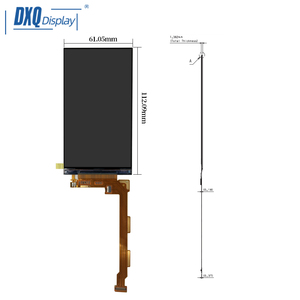 Pantalla LCD TFT LQ047K3SX06 de 4.7 Pulgadas, 720*1280, 450cd/m2 de Luminancia, Interfaz MIPI, Pantalla Pequeña con Placa de Visualización - Product Image 2