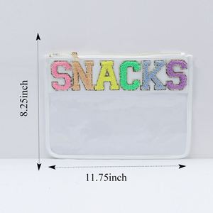 Women DIY Embroidery PVC Pouch Summer Zipper Portable Clear <b>Cosmetic</b> Bags <b>Organizer</b> Water Resistant Lightweight Eco-Friendly - Product Image 6