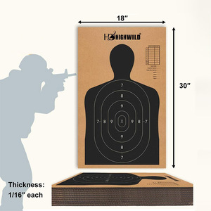 Tùy chỉnh các tông chụp mục tiêu cạnh tranh thân mục tiêu giấy bóng chụp mục tiêu với logo - Product Image 2