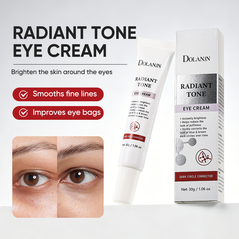 Black Eye Repair Eye Cream Glycerin Fade Improve Fine Lines Brighten Skin Tone 30g For All Skin OEM Customization LOGO