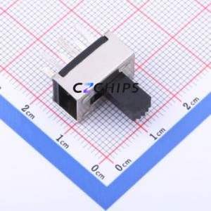 SS-22G88-G090 Slide Switch Through hole Component (THT) Switch Double Pole Double Throw Rectangle Pin Header PC Pin 16mm - Product Image 1