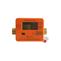 Compteur d'eau à ultrasons à contrôle de soupape DN20 R250 IP68 Compteur d'eau numérique prépayé LoRaWAN Fabricant de compteurs d'eau intelligents sans fil