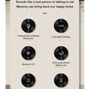 Ev İçin Bluetooth Özellikli Çoklu Disk CD Çalar, Uzun Çalma Süresi İçin Çıkarılabilir Pil, Retro Endüstriyel Tasarım, Duvara Monte Edilebilir, Hediyelik - Product Image 2