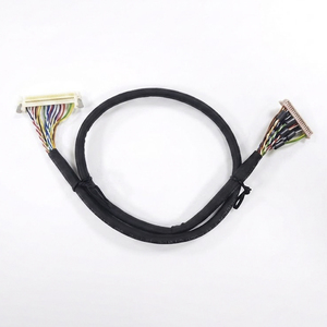 Câble adaptateur LVDS 40 broches haute transmission pour ordinateur portable, faisceau de câbles 300V pour ordinateur industriel, fabriqué en Chine et à Taïwan - Product Image 1