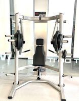 Machine de presse pectorale inclinée à charge libre SK, en acier Q235 de 3,0 mm, mouvement indépendant, équipement de musculation pour la poitrine, station d'entraînement complète