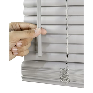 Persianas Venecianas de PVC, Manuales, Verticales, Integradas, Lisas, Tamaño Personalizado, Impermeables - Product Image 4