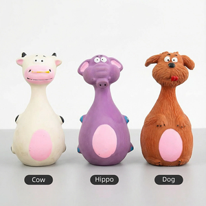 New Arrival Safe and Non-toxic Interactive Chewing Latex Squeaky <strong>Dog</strong> <strong>Toy</strong> Pet Products - Product Image 6