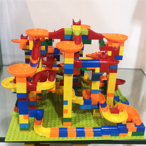 344pcs Brick <strong>Crazy</strong> Ball Marble Run Building <strong>Blocks</strong> Toys Set Marble Race Track Marble Roller Coaster Building <strong>Block</strong> Toy Gift Kids - Product Image 6