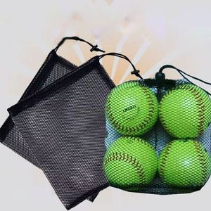 Sac en tissu maillé de grande taille 30x40cm, sac en maille de nylon personnalisable, pochette réutilisable, à utiliser pour le tennis, le basketball, les équipements sportifs - Product Image 6
