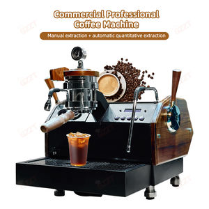 3.8L Caldera de vapor 2L Caldera de extracción Cafetería comercial Espresso Cafetera italiana Auto Cappuccino Barista Máquina de café - Product Image 4