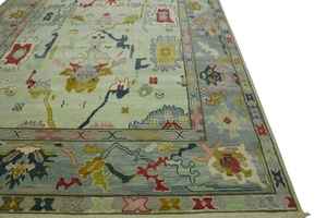 Alfombra de lujo Alfombra de piso hecha a mano Alfombras para sala de estar Dormitorio Alfombras ecológicas antideslizantes Alfombras de lana Alfombra de color rojo - Product Image 3