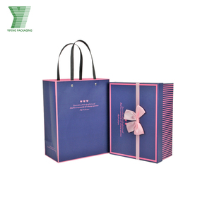 Guangzhou Supplier Unique Design Shoes &amp; Clothing Packing <strong>Box</strong> <strong>Book</strong> Shaped Rigid Handbag Paper <strong>Box</strong> with Ribbon Handle - Product Image 6