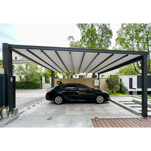 Gazebo de Jardín Motorizado de Lujo con Sistema de Techo Retráctil, Control Remoto, Resistente al Viento y a la Lluvia, Toldo de PVC <span class=keywords><strong>para</strong></span> Uso en Exteriores - Product Image 6