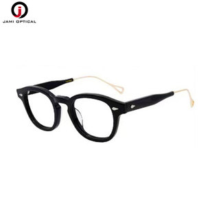 Monturas ópticas de acetato al por mayor, montura de gafas de alta calidad, monturas de gafas Unisex, gafas redondas de acetato - Product Image 3