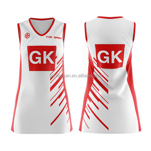 Maglia Personalizzata per Netball e Tennis da Donna e Ragazza, Uniforme Sportiva Sublimata per Squadre, Abito da Netball - Product Image 3
