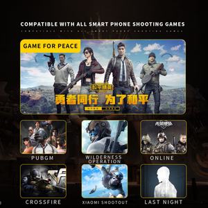 MEMO AK66 Universal Mobile <b>Game</b> <b>Controller</b> with Six Finger <b>Joystick</b> <b>Game</b> <b>Controller</b> - Product Image 2