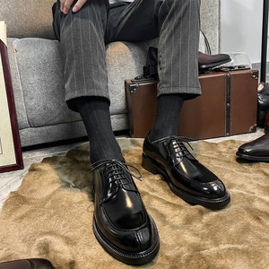 Chaussures de Ville pour Hommes Shadow en Cuir Véritable, <span class=keywords><strong>Luxe</strong></span> et Mode, Chaussures de Mariage pour Marié, Chaussures Oxford de <span class=keywords><strong>Luxe</strong></span> Style <span class=keywords><strong>Italien</strong></span>, Grande Taille - Product Image 6