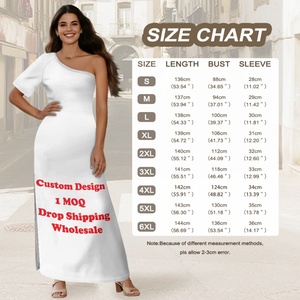 Tùy Biến Hawaii Lei In Theo Yêu Cầu Mùa Hè 2025 Sản Phẩm Mới Thanh Lịch Duy Nhất Ngắn Tay Áo Off-Shoulder Slit Váy Cho Phụ Nữ - Product Image 6