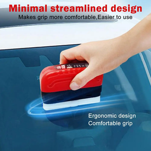 Cepillo de Limpieza de Película de Aceite para Automóviles, Esponja de Plástico <span class=keywords><strong>Universal</strong></span> para Limpieza de Vidrios, Antilluvia y Antivaho - Product Image 3