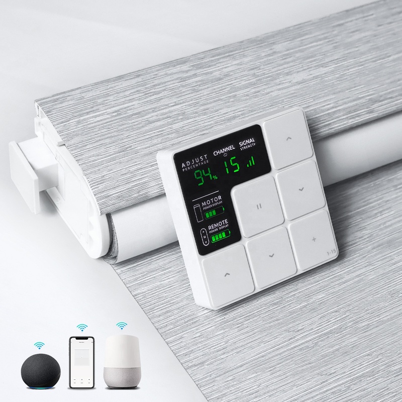 Modern No Drill Smart Blinds Motorized