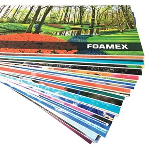 ป้ายพลาสติกพิมพ์สีตามสั่งจากโรงงาน/แผ่นโฟมพีวีซี/แผ่นซินทร้าพีวีซี/แผ่นโฟเร็กซ์พีวีซี - Product Image 5