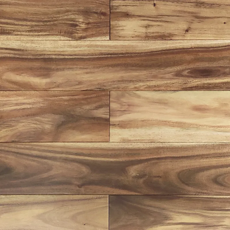 Suelo de madera de acacia de gama alta, suelo de espiga para sala de estar interior sólido, suelo de madera dura de nogal chino