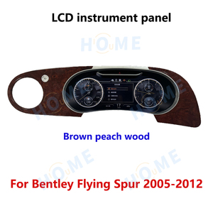 Linux Systeem 12.3 Inch Auto Lcd-Instrument Cluster Digitale Snelheidsmeter Dashboard Voor <span class=keywords><strong>Bentley</strong></span> Vliegende Spoor 2005-2012 - Product Image 6