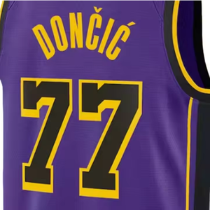 Toptan 2025 yeni ucuz #77 Luka Doncic yüksek kaliteli nakış amerikan basketbolu Jersey - Product Image 4