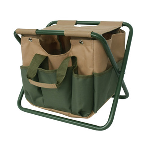Tabouret de pêche pliable portable en tissu Oxford, chaise de camping d'extérieur, couleur camouflage - Product Image 1