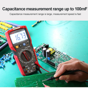Multimètre numérique True RMS UNI-T UT89XD 6000 points de lecture 1000V 20A avec test LED, NCV et lampe torche pour la maintenance électrique industrielle - Product Image 4