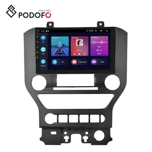Автомагнитола Podofo 2 Din Android 11 9 дюймов для Ford Mustang 2015-2020 Carplay Android Auto BT GPS Hi-Fi WiFi