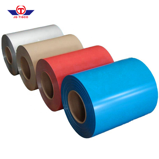 PPGI/ PPGL предварительно окрашенный оцинкованный стальной лист с цветным покрытием Ppgi катушки