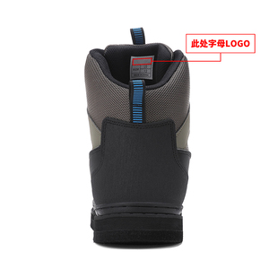 Bottes de pêche pour hommes avec semelle en feutre, bottes de pêche à la mouche, forte adhérence, œillets antirouille - Product Image 3