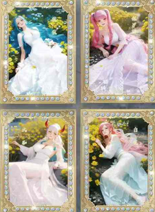 2025 Novedad: Cartas Coleccionables Metálicas de una Pieza con Diamantes, Venta al por Mayor, Cartas de Juego de Mesa con Personajes de Anime de Diosas para Regalo y Aficionados - Product Image 5
