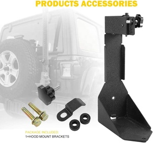 Levo Offroad JL Tailgate High Lift Jack Bracket Rear High Lift Mount for Jeep Wrangler JL - Product Image 5
