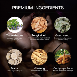 เทอร์โคสเตอโรนเสริมแคปซูลอาหารเสริมเพื่อสุขภาพสำหรับผู้ชายไม่รวมสำหรับหญิงตั้งครรภ์ - Product Image 3