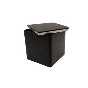 Boîte à thé carrée haut de gamme en fer blanc de qualité alimentaire pour l'emballage du café et du thé, boîte à épices magnétique pour réfrigérateur, échantillon de produit - Product Image 3