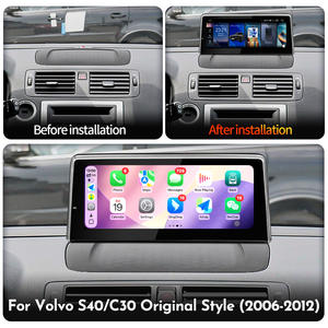 Écran Android <span class=keywords><strong>Auto</strong></span> Carplay pour Volvo C30 S40 V50 C70 2006 - 2012 Autoradio Lecteur multimédia 4G GPS Navigation Stéréo - Product Image 4