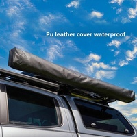 Auvent portable haut de gamme pour voiture et auvent coupe-vent pour voiture avec auvent robuste pour 4x4 tout-terrain