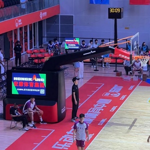 Cerceaux de basket professionnels de luxe pour événements, extérieurs et intérieurs, avec panneau arrière pour compétition, personnalisables - Product Image 2