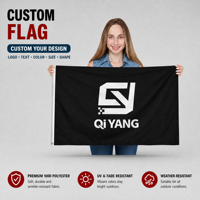 Publicité personnalisée taille en option bonne qualité colorant sublimation 100% polyester étoiles drapeaux personnalisés, bannières