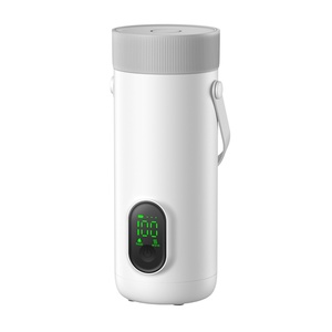 Customized Rechargeable Electric Kettle with USB Double Wall 304 Stainless Steel Bottle <b>Heater</b> <b>for</b> Hotels Home Outdoor <b>Garages</b> - Product Image 2