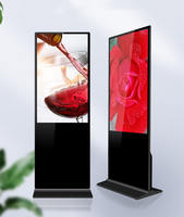 Kiosque numérique avec écran tactile capacitif LCD de 65 pouces, système Android/PC, pour affichage publicitaire vidéo, métro, ascenseur