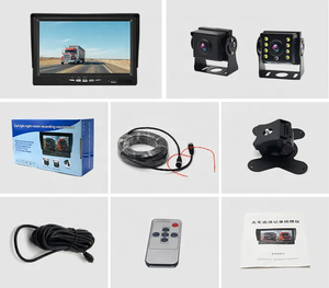 Anteriore posteriore doppio AHD 720P ingresso DVR professionale Voltage12-24V <span class=keywords><strong>telecamera</strong></span> per camion Dual Lens big car Dash camera - Product Image 6