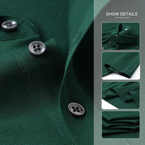 Camiseta Polo Personalizada <span class=keywords><strong>Berserk</strong></span> de 190G, Poliéster y Rayón, con Logotipo de Marca, Manga Corta, Algodón, para Golf, para Hombre - Product Image 4