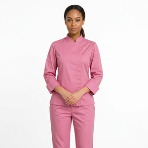 Veste de Chef en Coton Décontractée pour Restaurant, Manches Longues, Unisexe, Tenue de Travail de Cuisine Respirante, Vente en Gros - Product Image 1